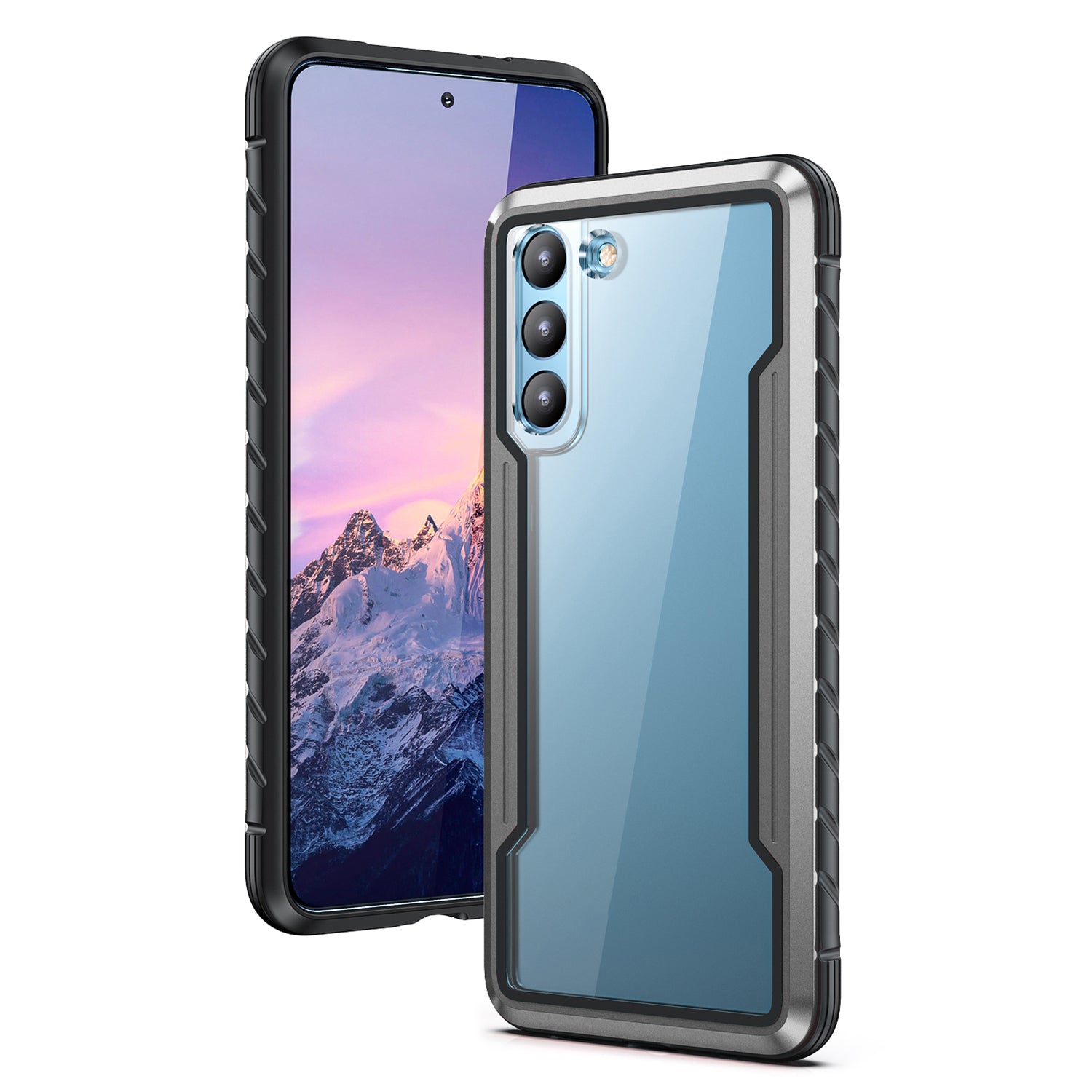 For Samsung Galaxy S23 PC TPU Aluminium Alloy Mobile Phone Back Cover Scratch-resistant Multi-layer Protection Phone Case For Samsung Galaxy S23 PC TPU Aluminium Alloy Mobile Phone Back Cover Scratch-resistant Multi-layer Protection Phone Case